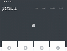 Tablet Screenshot of pacificgeotech.com